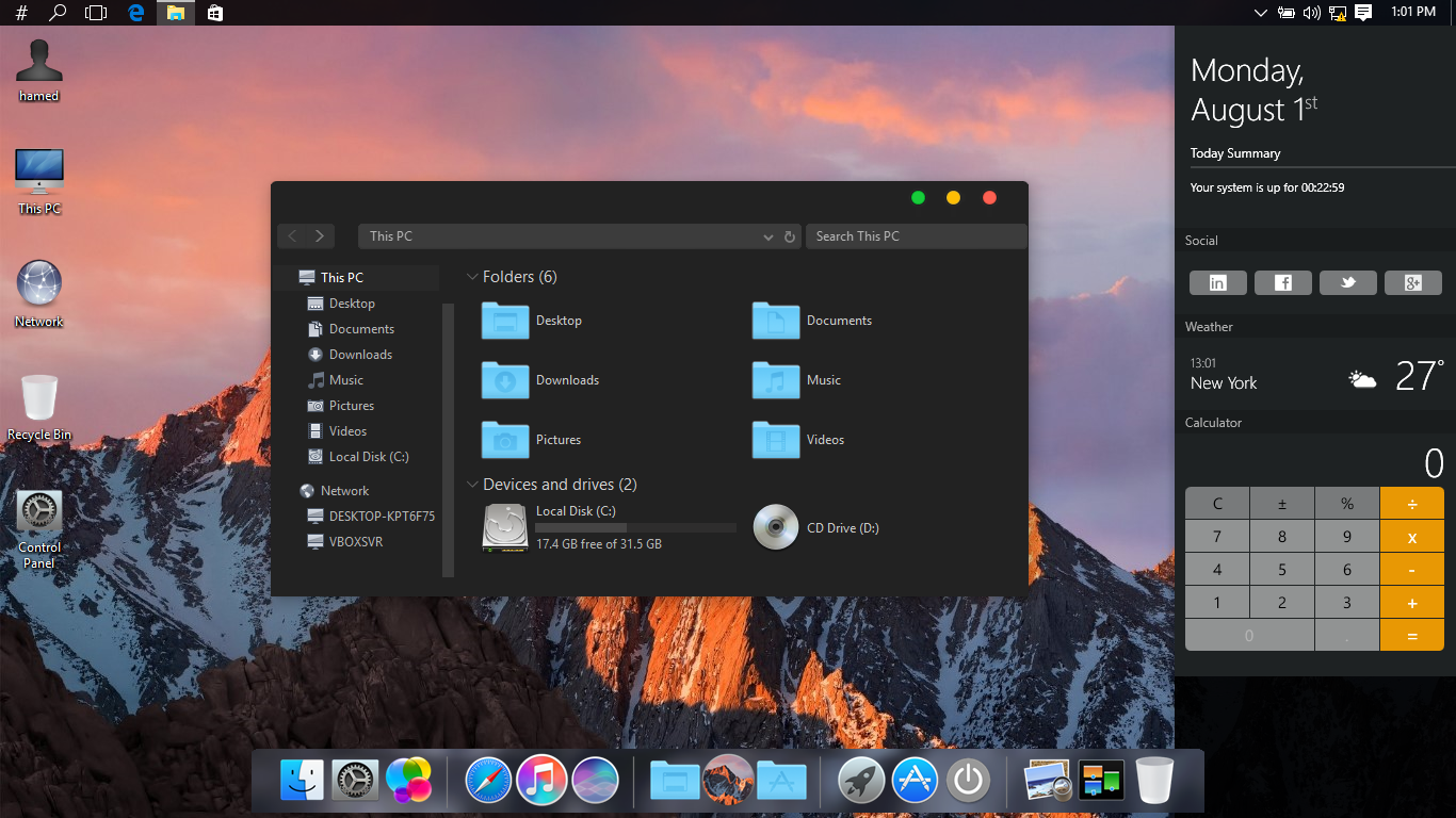 Download mac os x lion skin pack for windows 7